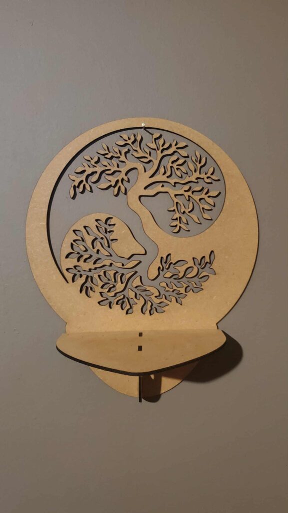 MD studio étagère murale arbre